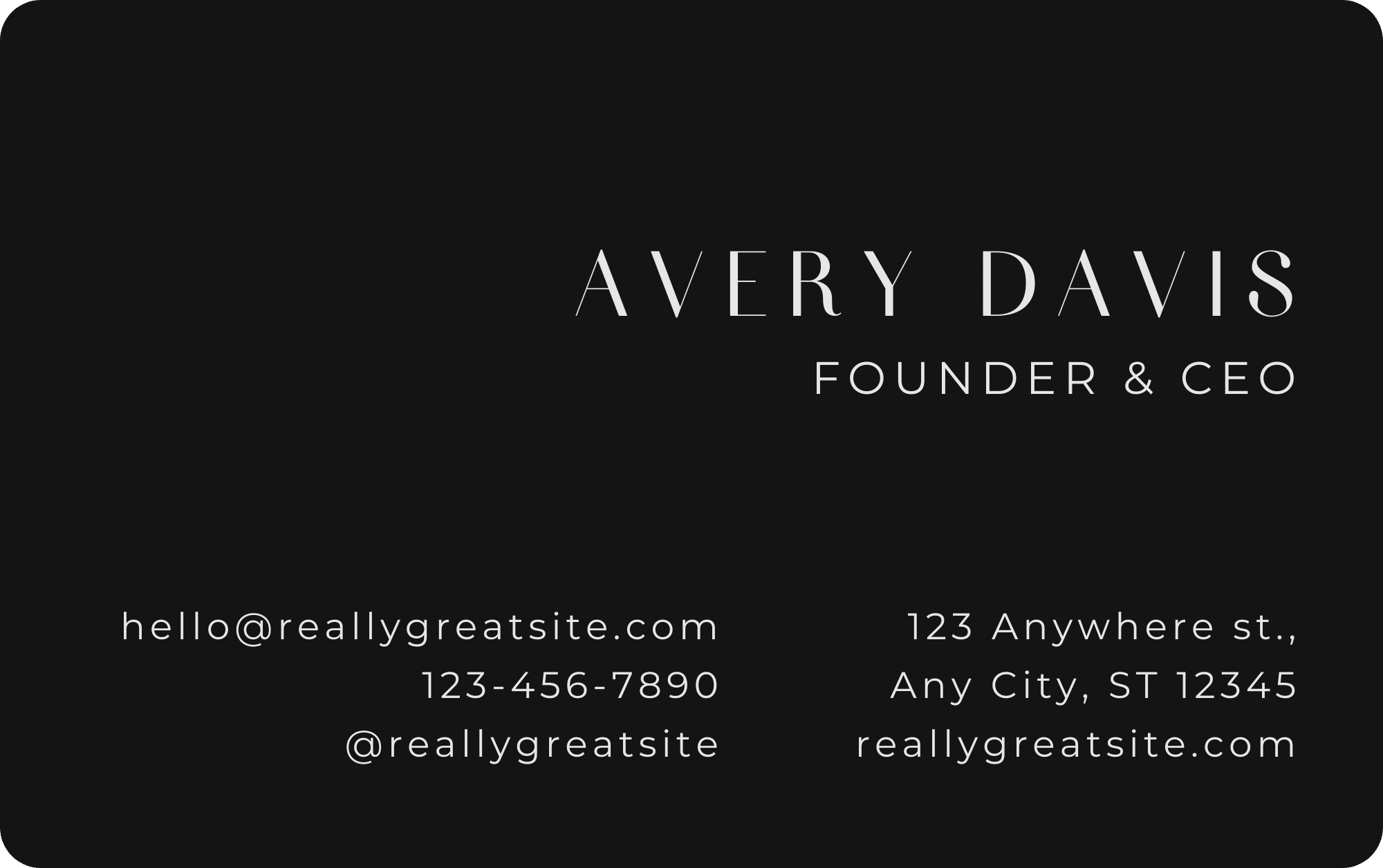 Metal Business Cards 3