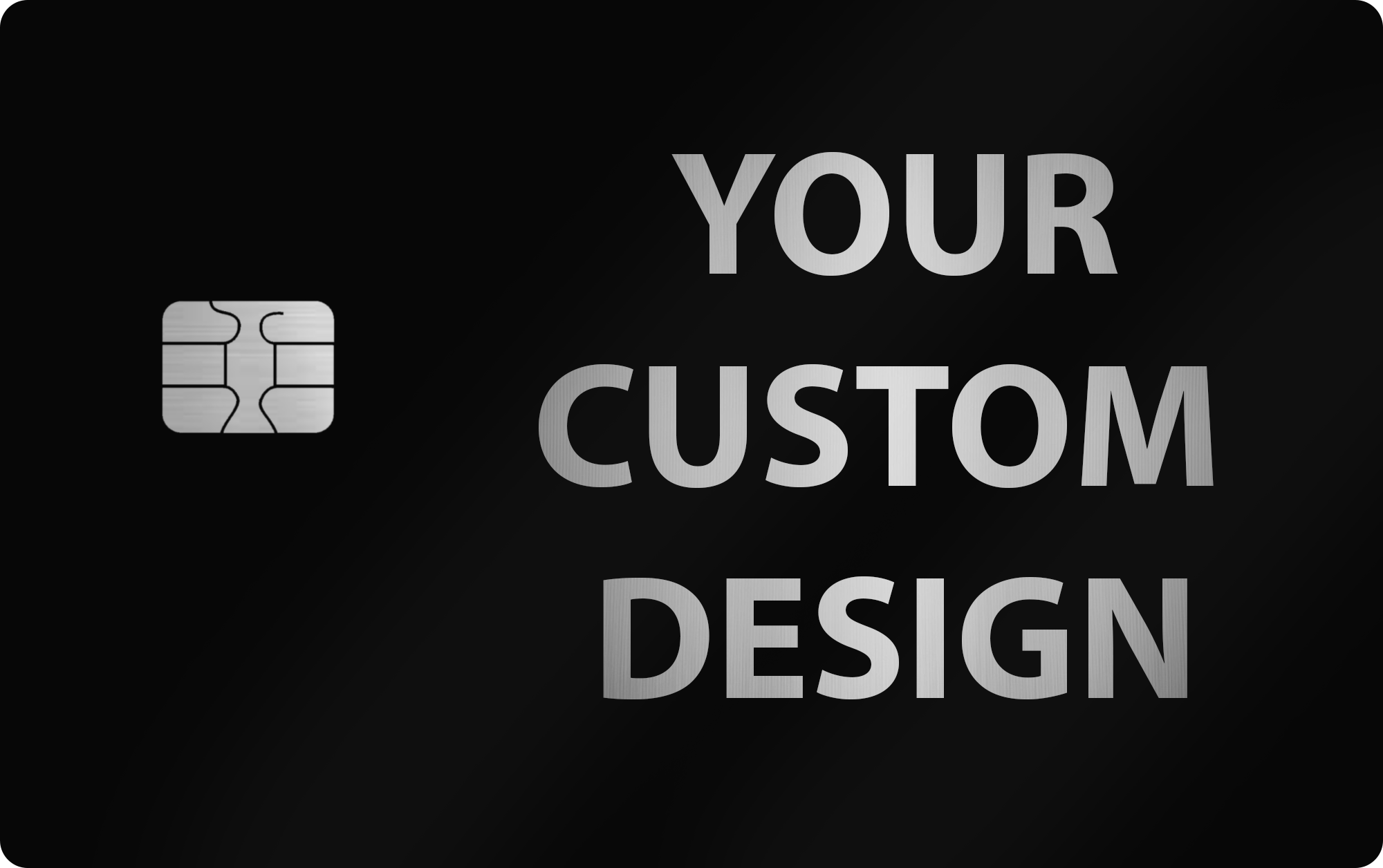 Custom Metal Credit Card