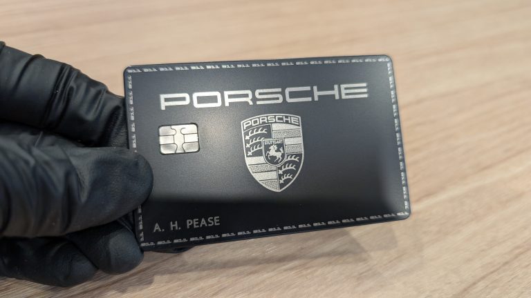 Custom Porsche Card